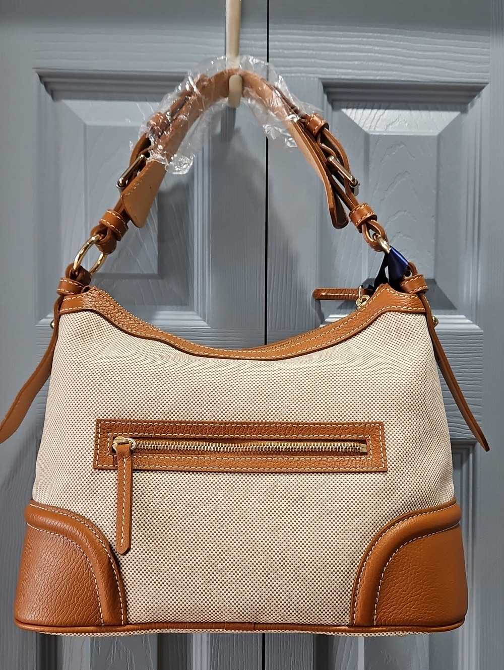 Dooney & Bourke Desert Canvas Hobo  Bag - NWT - Picture 2 of 16